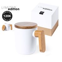 TAZZA CON MANICO IN LEGNO